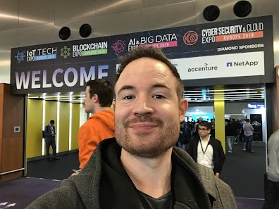 Dirk at Blockchain Expo EU 2019