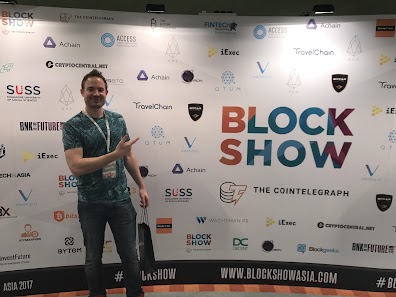 Dirk at Blockshow Singapore 2017