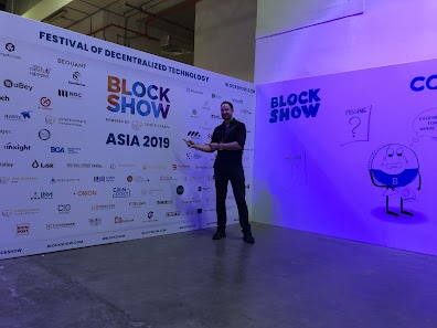 Dirk at Blockshow Singapore 2019